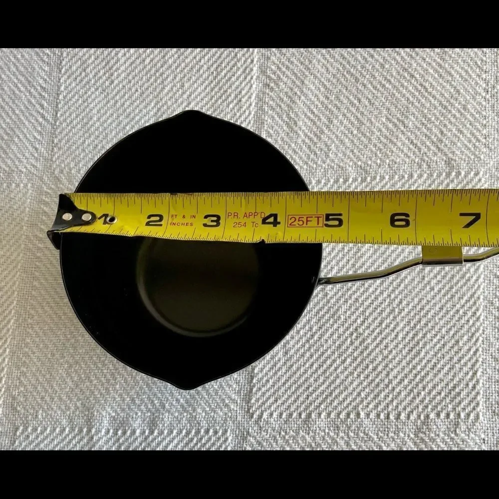 Tadaka Non Stick Hard Anodized Tadka Pan Tadka Pan For Saag, Dal, Kadhi, Dhokla.